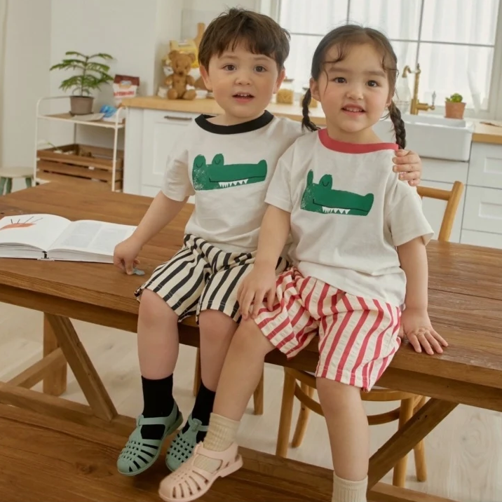 Dajoa 25SS Crocodile Top and Bottom Set