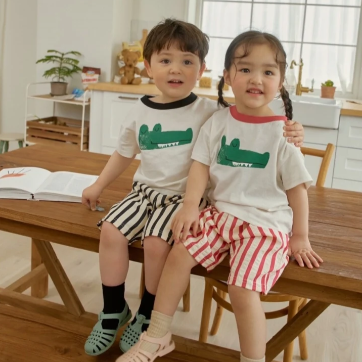 Dajoa 25SS Crocodile Top and Bottom Set