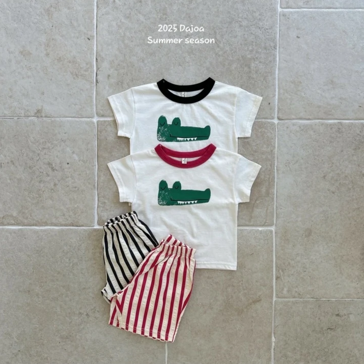Dajoa 25SS Crocodile Top and Bottom Set
