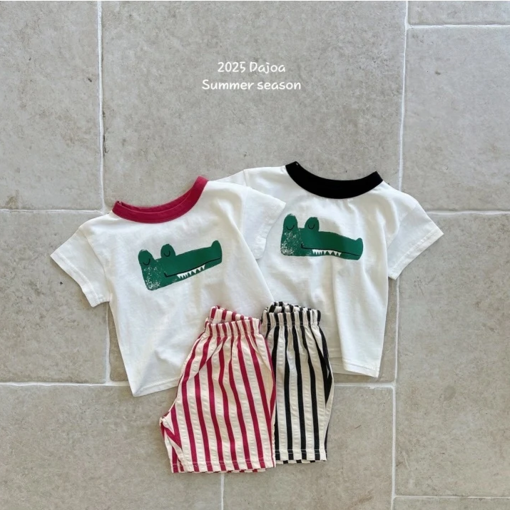 Dajoa 25SS Crocodile Top and Bottom Set