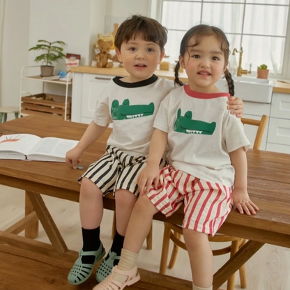 Dajoa 25SS Crocodile Top and Bottom Set