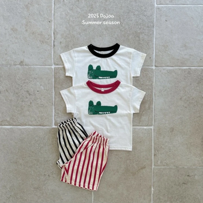 Dajoa 25SS Crocodile Top and Bottom Set